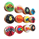 Hot wheels Fondant cupcake